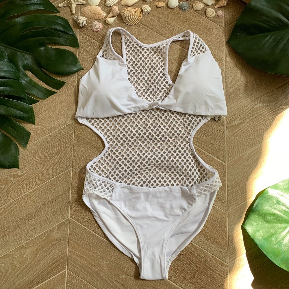 White Piexoto Playa One Piece